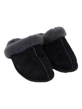 UGG Scuffette II Suede Sheepskin House Slippers Women's Shoes Size 10